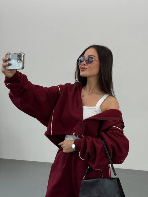 Крутой oversize костюм на флисе DMP-R1870T500