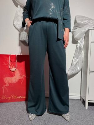 Изящный брючный костюм MOV-A223T900