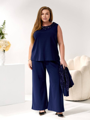 Брючный костюм тройка MOV-A289T1100