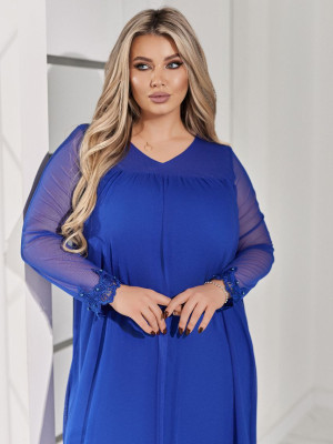 Платье с кружевом и жемчугом VOJ-A1042T850