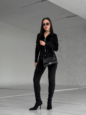 Утепленный велюровый комбинезон DMP-P4069T510