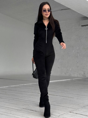 Утепленный велюровый комбинезон DMP-P4069T510