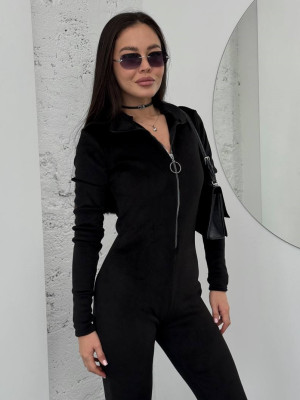 Утепленный велюровый комбинезон DMP-P4069T510