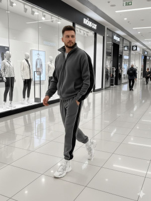 Мужской флисовый костюм DG-at311T850