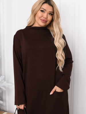 Женское платье с камнями LF-A277T800