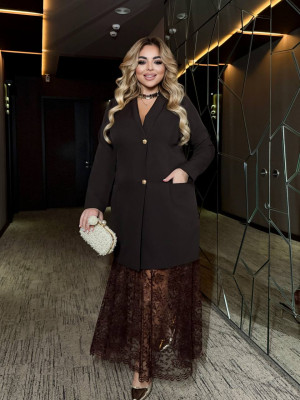 Костюм-двойка с юбкой VL-A1139T1000