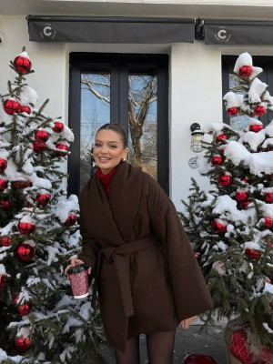 Теплый женский пуховик BRA-A275T859