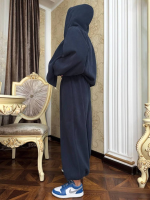 Теплый оверсайз костюм BRA-A277T559