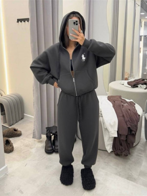 Теплый оверсайз костюм BRA-A277T559