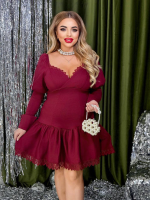 Платье с пышной юбкой BRA-A7031T22