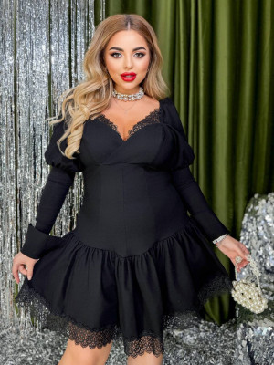 Платье с пышной юбкой BRA-A7031T22