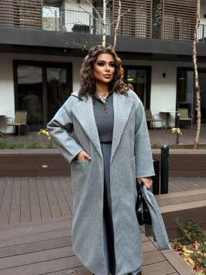 Длинное кашемировое пальто AB-A1844T35