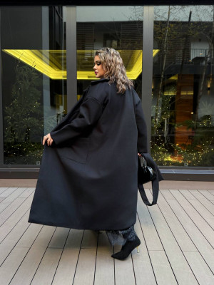 Длинное кашемировое пальто AB-A1844T35