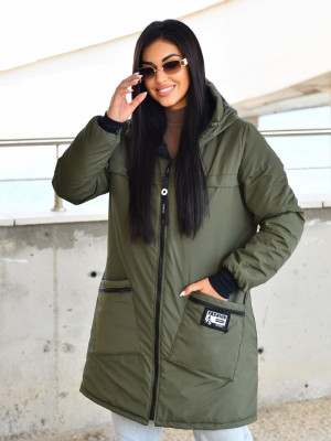 Пальто женское на синтепоне DV-R3618T950