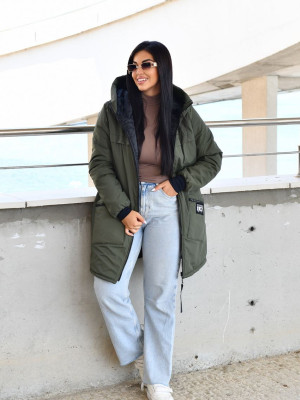 Пальто женское на синтепоне DV-R3618T950