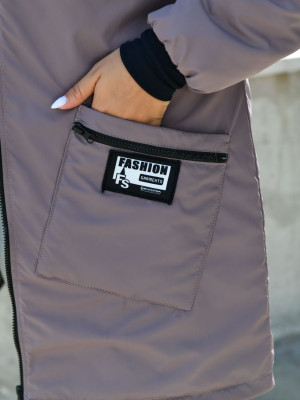 Пальто женское на синтепоне DV-R3618T950