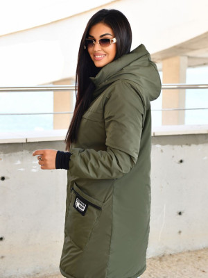 Пальто женское на синтепоне DV-R3618T950