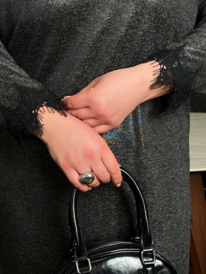 Нарядное платье с напылением ZP-A1329T450