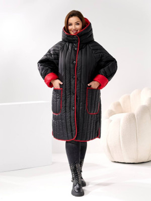 Стеганое оверсайз пальто SD-A0110T1800