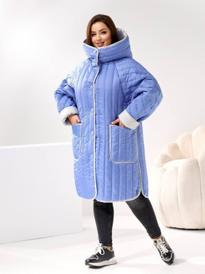 Стеганое оверсайз пальто SD-A0110T1800