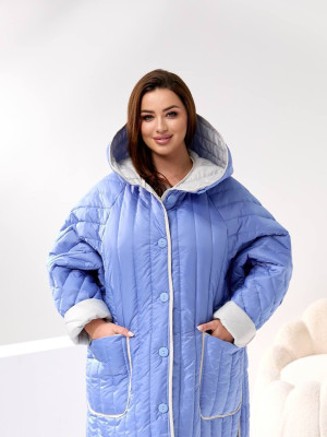 Стеганое оверсайз пальто SD-A0110T1800