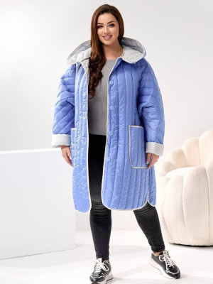 Стеганое оверсайз пальто SD-A0110T1800