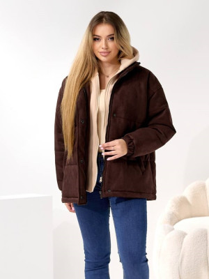 Замшевая короткая куртка DMP-P1238T1200