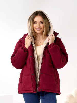 Замшевая короткая куртка DMP-P1238T1200