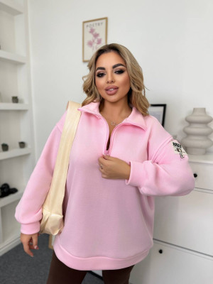 Стильный свитшот-поло PRA-A1373T500