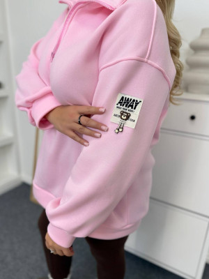 Стильный свитшот-поло PRA-A1373T500