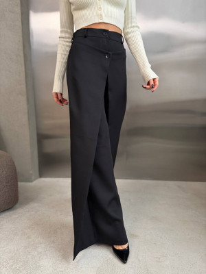 Брюки с асимметричной накладкой KC-A0516T500