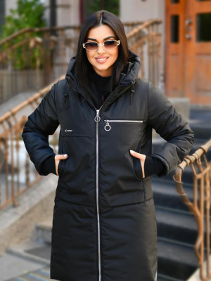 Зимнее удлиненное пальто DV-R3629T1280