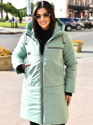 Зимнее удлиненное пальто DV-R3629T1280