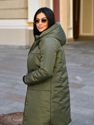 Зимнее удлиненное пальто DV-R3629T1280