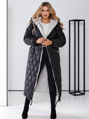 Прямое женское пальто OLD-A3111T55