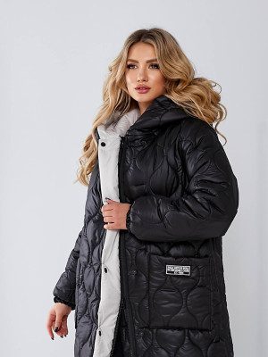 Прямое женское пальто OLD-A3111T55