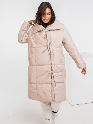 Пальто "одеяло" на завязках OLD-A0005T400