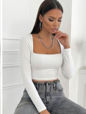 Базовый топ с длинным рукавом IO-A736T200