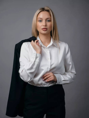 Шелковая рубашка KC-A0468T420