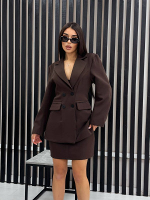 Костюм пиджак с юбкой EST-A5903T850