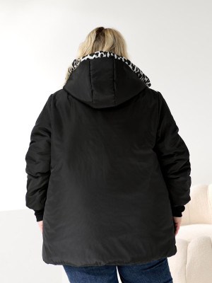 Теплая батальная куртка DV-R3707T1350