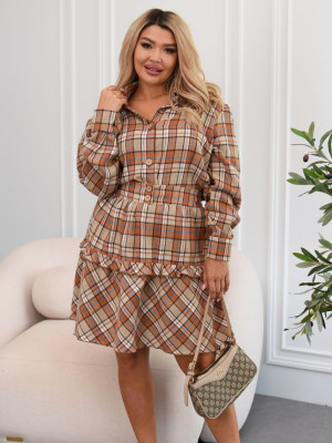 Костюм рубашка и юбка ET-A8910T700