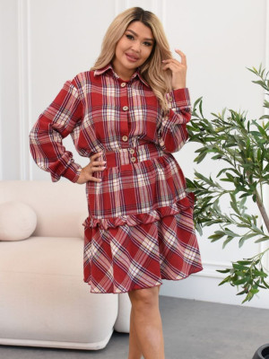 Костюм рубашка и юбка ET-A8910T700