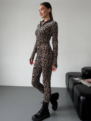 Велюровый комбинезон DMP-R1913T550