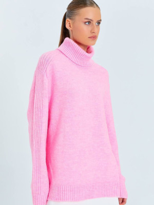 Свитер с высоким воротником AMU-A6907T630