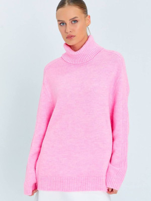 Свитер с высоким воротником AMU-A6907T630