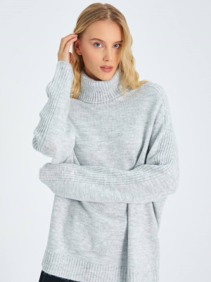 Свитер с высоким воротником AMU-A6907T630