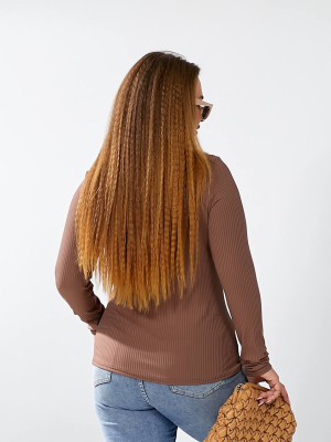 Кофточка с вырезом на груди MA-N1154T350