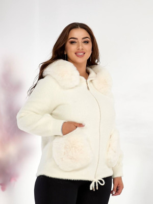 Короткая шубка альпака MAX-A925T1200