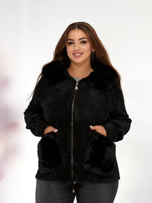 Короткая шубка альпака MAX-A925T1200